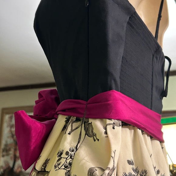 Beautiful Reindeer Print Anthropologie dress - Picture 10 of 16